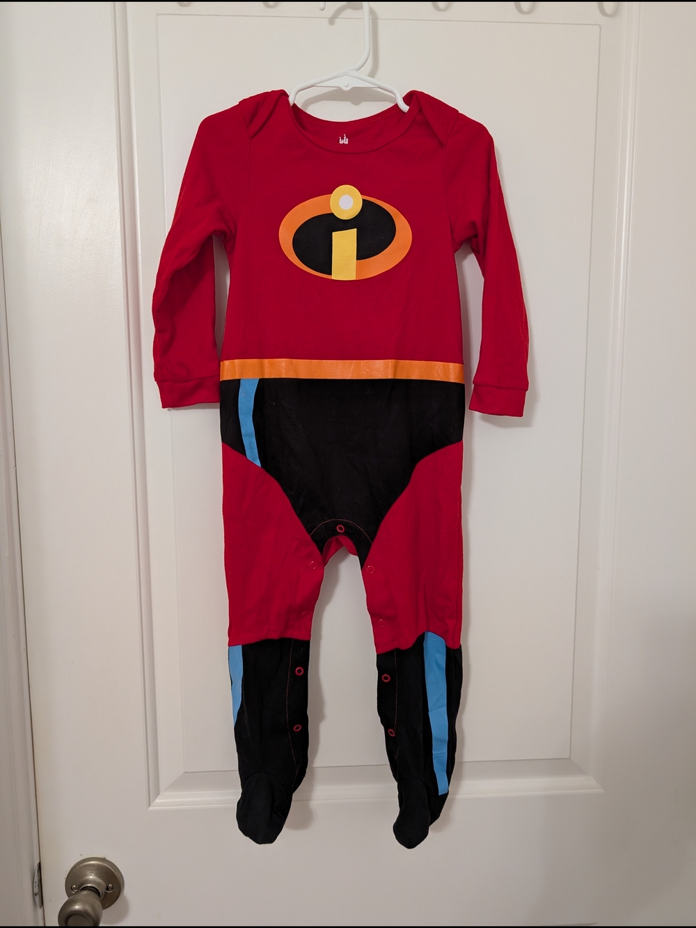 Disney Baby  Incredibles One-Piece Footie Costume